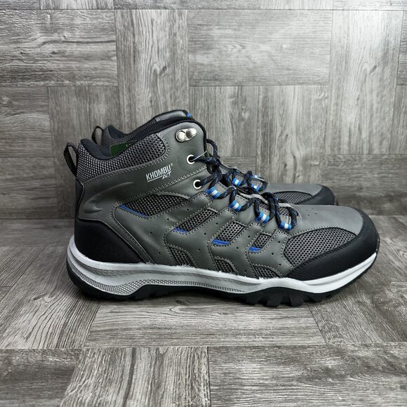 Khombu Seneca Men's size 13 Grey Hiking Boots - Picture 1 of 8